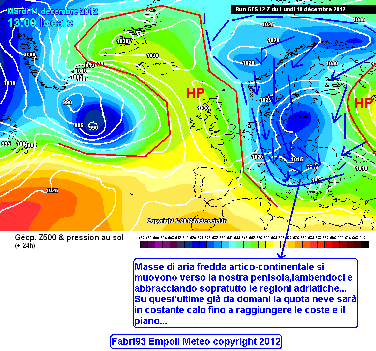 pioggia - La settimana artico-marittima e continentale...(Pioggia e neve in arrivo,in attesa del treno ??) Gfs-0-24