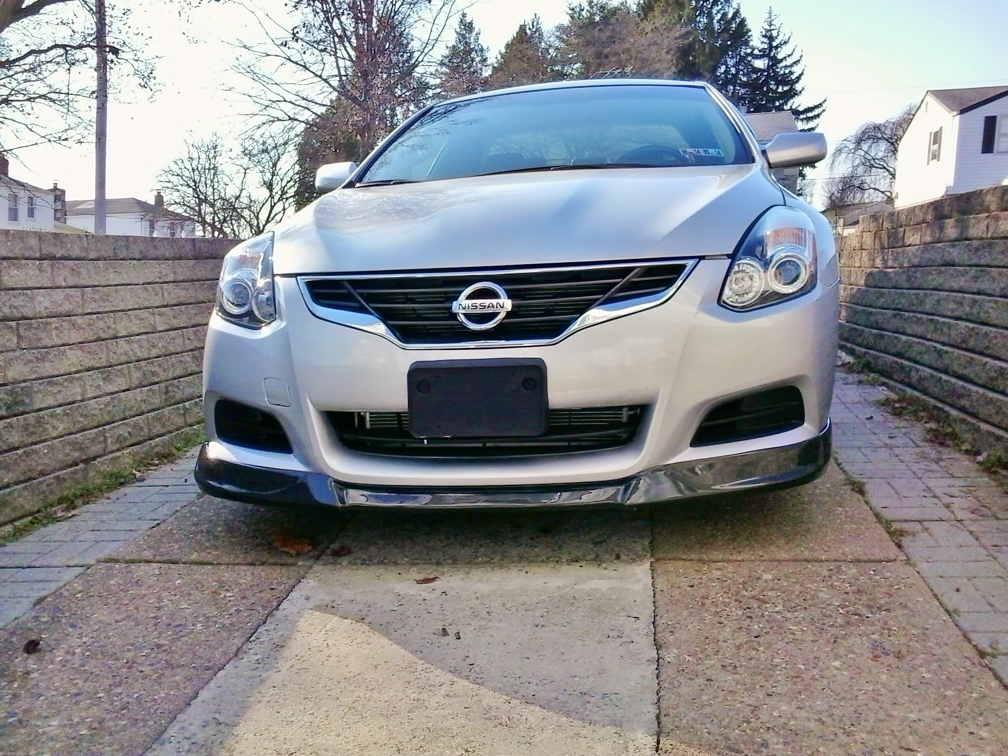 Nissan altima coupe front lip #7