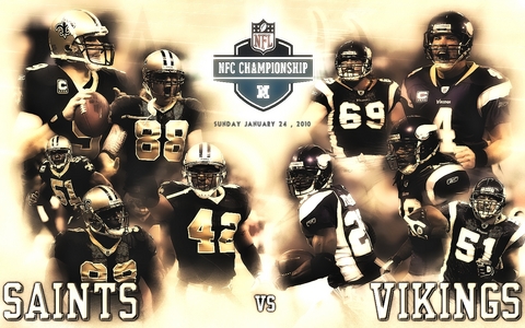 2009 NFC CHAMPIONSHIP GAME - NFL wallpapers. Uploaded on January 23, 