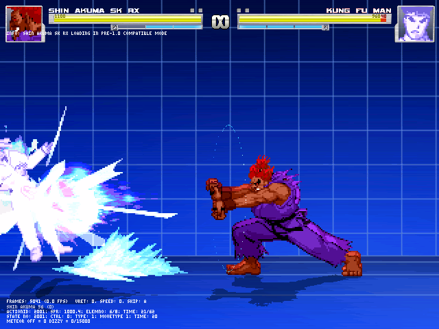 Shin Akuma SK RX By B.Skryo-Rextrion - WinMugen and Mugen 1.0 - [ EDITS  ROOM ] - Mugen Free For All